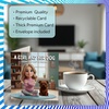 image:imageStuff4 Bichon Frise Birthday Card for Women A Girl and Her DogStaffordshire Bull Terrier