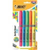 image:imageBIC Brite Liner Grip Highlighters Assorted Colors Pack Of 5