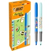 image:imageBIC Highlighter Grip Dcor Pens Kawaii Series Chiselled Nib  Assorted Neon Colours Pack of 10