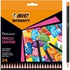 image:imageBIC Intensity Colouring Pencils In Premium Cardboard Case Suitable For Adults Assorted Colours Pack of 24Premium Assorted Colours