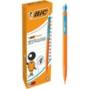 image:imageBIC Matic HB Mechanical Pencils and Eraser Assorted Barrel Colours with Fine Point 09 mm Pack of 12 YellowOrangeWhitePinkBox x 12