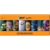 image:imageBIC Maxi Pocket Lighters Safe and Reliable 8Pack with Tattoo DesignsWhimsical