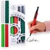 image:imageGyre amp Gimble Textured Silicone Pencil Sleeves for Kids amp Adults For Quiet amp Calm Fidgeting Fits Mechanical Pencils  4 Grips 2 PencilsJungle