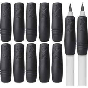 image:imageMr Pen Pencil and Pen Grips Colorful 12 Pack Pencil Grips for AdultsBlack