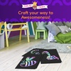image:imageCHALKY CROWN  Black Scratch Art Paper Rainbow Scratch Paper Art Set  Art Paper Rainbow Paper  Scratch Pad