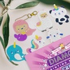 image:imageCHALKY CROWN 8 Diamond Painting Keychains Kit for Crafts  Gem Art Kits for Gem Painting Kit  Kawaii Diamond Art Keychains Kits for Crafts  Diamond Art for Gem Stickers for Crafts 8 Pack Female