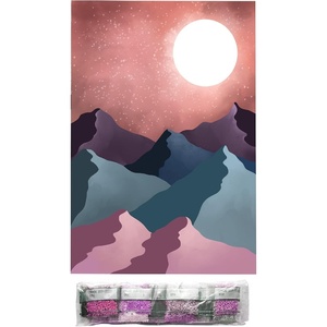 image:image5D Diamond Painting Kits for Adults 1 Pack  DIY Diamond Art Kits Crafts for Adults  Diamond Paintings Full Round Drill  Diamond Art for Adults Abstract Landscapes 12x16 Inch 30x40 cm
