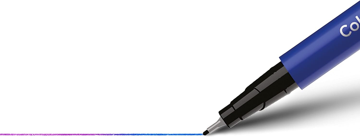 image:imageBIC Intensity 12Pack Color Change 04mm Fine Tip Felt Pen with a Unique ColorChanging Technology for Crative Writing
