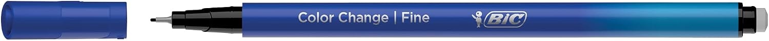 image:imageBIC Intensity 12Pack Color Change 04mm Fine Tip Felt Pen with a Unique ColorChanging Technology for Crative Writing