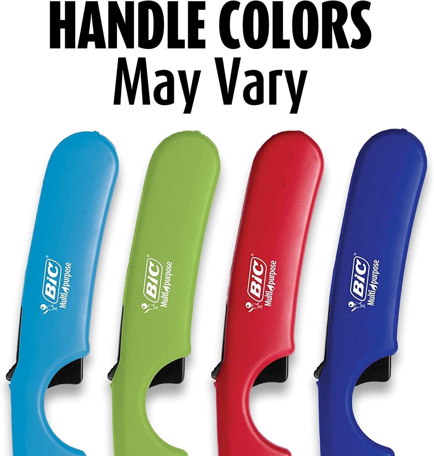 image:imageBIC MultiPurpose Classic and Flex Lighters 4Pack Assorted Colors
