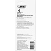 image:imageBIC 4 Color Shine Retractable Ballpoint Pen 10 mm Medium Point LongLasting Ink 3Count in Assorted Ink