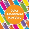 image:imageBIC Classic Lighters Pocket Lighter Style 50 Count Tray Assorted Colors