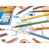 image:imageBIC Kids Evolution Stripes Colouring Pencils  Assorted Colours 24 Count Pack of 1