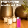 image:imageBIC Mini Pocket Lighters Assorted Bright Colors 50Count Tray Safe and Reliable ChildResistant Lighters