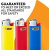 image:imageBIC Mini Pocket Lighters Assorted Bright Colors 50Count Tray Safe and Reliable ChildResistant Lighters