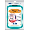 image:imageBIC Velleda White and Seyes DoubleSided Dry Erase Slate 21x31 cm with Dry Erase Felt and Eraser  Random Colors