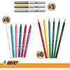 image:imageBic Ballpoint Pens FeltTip Colouring Pencils Crayons Marker Pens Highlighters Advent Calendar Set of 24