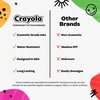 image:imageCrayola 8ct Temporary Tattoo Markers SkinSafe Ink Vibrant Colors Gifts for Children Teens and Adults Made in the USA 1 Pack
