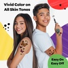 image:imageCrayola 8ct Temporary Tattoo Markers SkinSafe Ink Vibrant Colors Gifts for Children Teens and Adults Made in the USA 1 Pack
