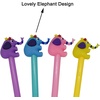 image:imageMaydahui 28 PCS Elephant Shaped Rollerball Pen 05mm Black Gel Ink
