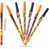 image:imageSunshane 24 Pieces Halloween Pens Spider Bat Pumpkin Stick Pens Holiday Ballpoint Pens for Halloween Home Decor Party Gift School Office Use