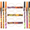image:imageSunshane 24 Pieces Halloween Pens Spider Bat Pumpkin Stick Pens Holiday Ballpoint Pens for Halloween Home Decor Party Gift School Office Use