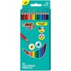 image:imageBIC Kids Coloring Pencils 07 Mm Hb2 2 Assorted Lead Assorted Barrel Colors 12Pack