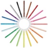 image:imageBIC Kids Markers Ultra Washable Durable Case LongLasting Bullet Tip 28mm Assorted Colors 20Pack