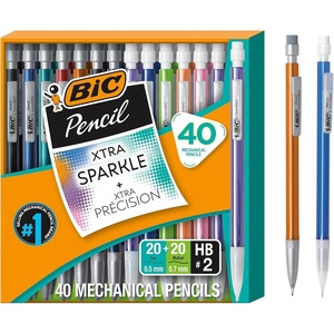 image:imageBIC Combo Pack of Mechanical Pencils 07mm and 05mm Pack of 40