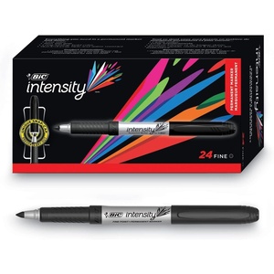 image:imageBIC Intensity Permanent Marker Fine Point Black 24Pack GPM241BLK
